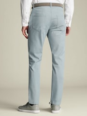 Charles Tyrwhitt Blue 5 Pocket Sf Jeans - Image 2 of 5