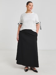 Simply Be Ribbon Trim T-Shirt - Imagen 3 de 4