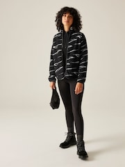 Regatta Black Frankie Borg Half Zip Fleece - Image 3 of 7