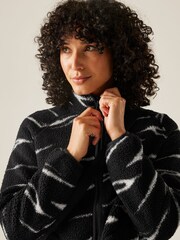 Regatta Black Frankie Borg Half Zip Fleece - Image 4 of 7