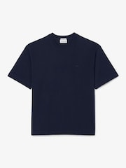 Lacoste Loose Fit Heavy Cotton Jersey T-Shirt - Imagen 1 de 2
