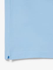 Lacoste Blue Petite Original L.12.12 Piqué Cotton Polo Shirt - Image 3 of 3