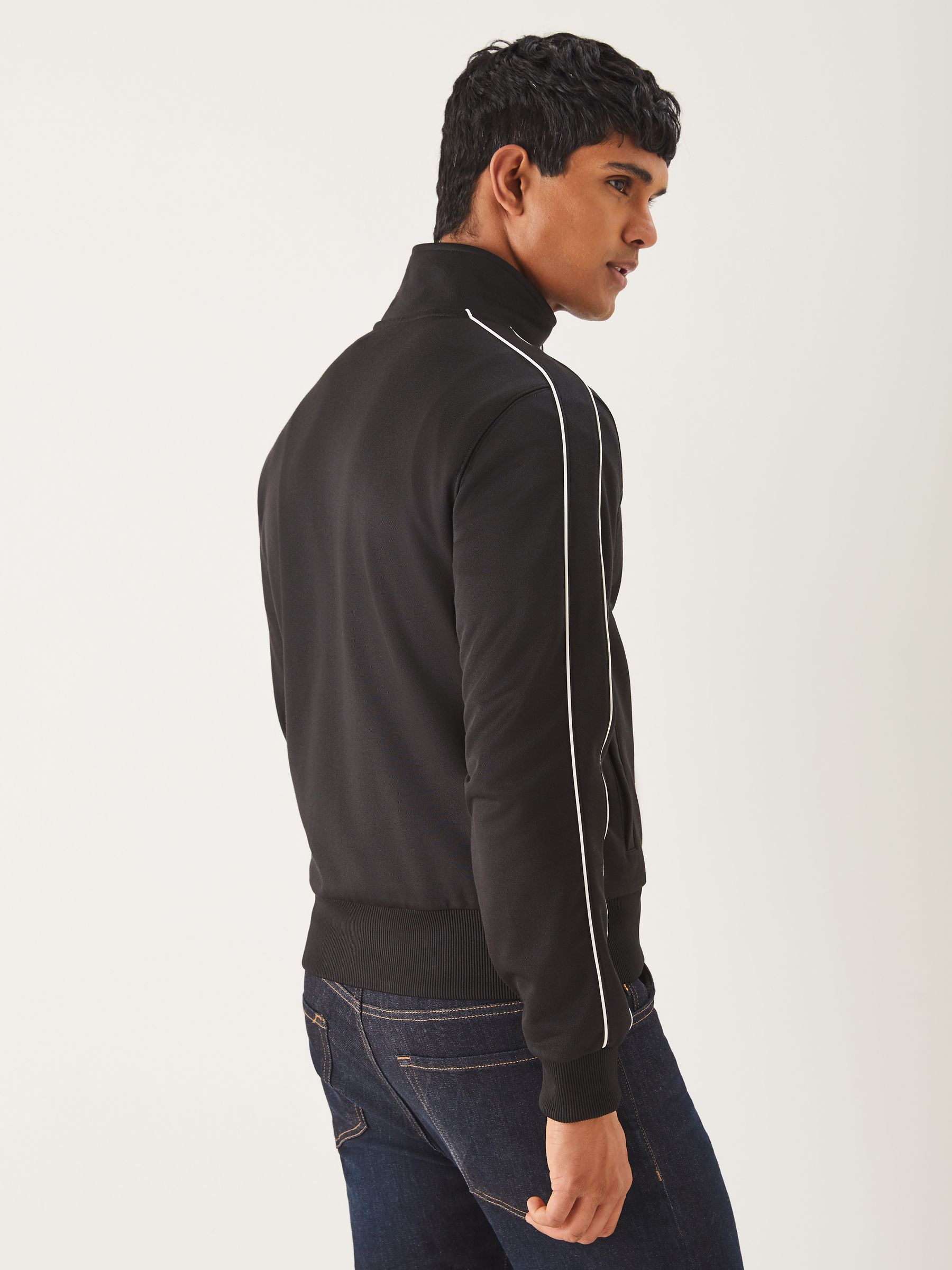 Buy Lacoste Black Zip-Up Track Jacket from Next Luxembourg