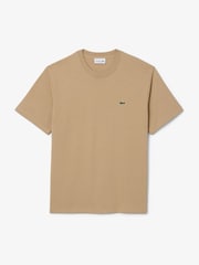 Lacoste Mid Weight Cotton White T-Shirt - Image 1 of 2