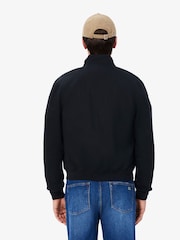 Lacoste Blue Waterproof Twill Harrington Jacket - Image 2 of 8