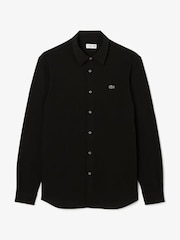 Lacoste Black Slim Fit Cotton Piqué Shirt - Image 1 of 3