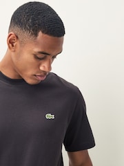 Lacoste Brown Mid Weight Cotton T-Shirt - Image 3 of 3