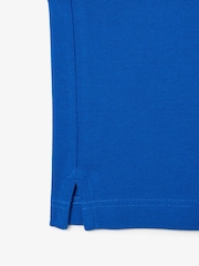 Lacoste Blue Original L.12.12 Petit Piqué Cotton Polo Shirt - Image 2 of 3