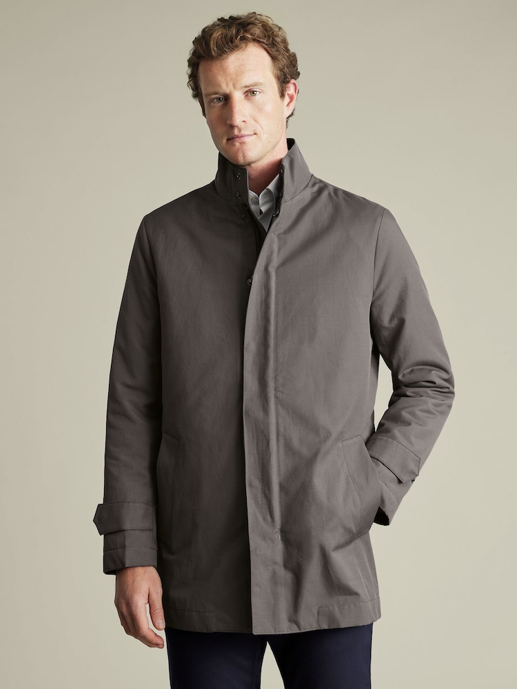Charles Tyrwhitt Brown 3-in-1 Mac - Image 1 of 7