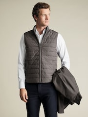 Charles Tyrwhitt Brown 3-in-1 Mac - Image 4 of 7