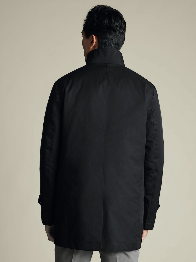 Charles Tyrwhitt Black 3-in-1 Coat - Image 2 of 6
