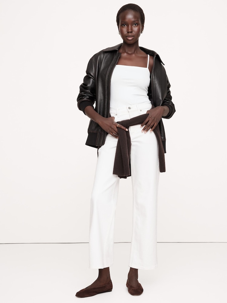 Banana Republic White Refined Camisole - Image 3 of 4