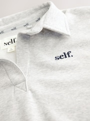 self. Grey Rugby Sweatshirt - Image 10 of 11