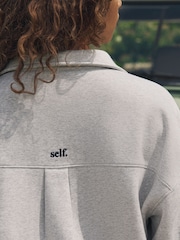self. Grey Rugby Sweatshirt - Image 8 of 11