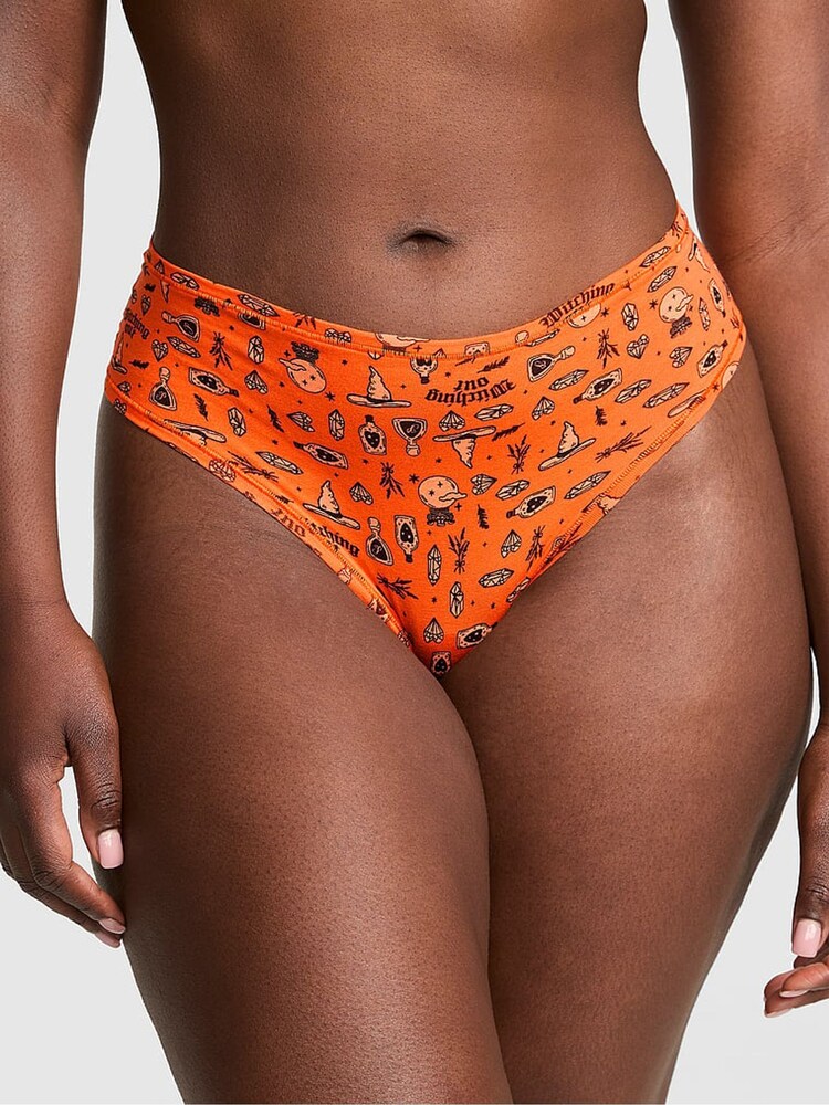 Victoria's Secret PINK Witchy Print Cheeky Cotton Knickers - Image 1 of 3