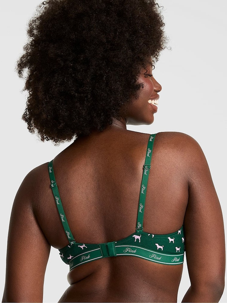 Victoria's Secret PINK Jaguar Green Push Up Bra - Image 2 of 2