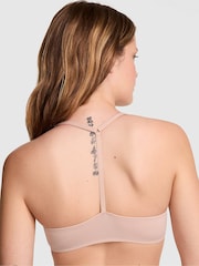 Victoria's Secret PINK Macaron Nude Push Up Front Close Bra - Image 2 of 3