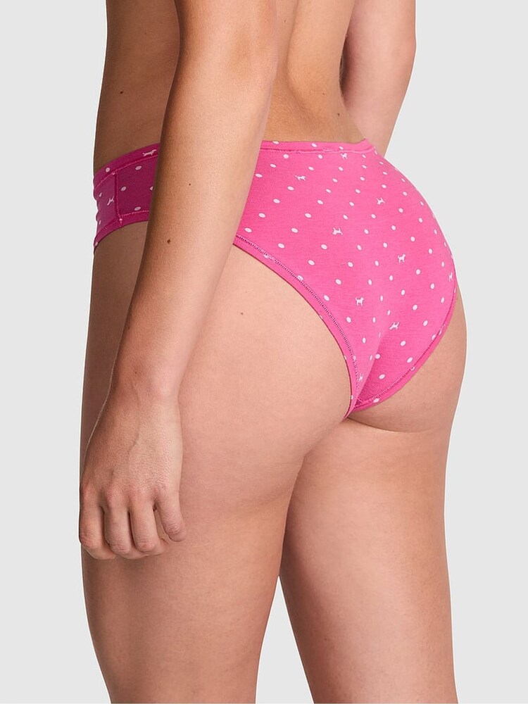 Victoria's Secret PINK Pink Gossip Cheeky Cotton Knickers - Image 2 of 3