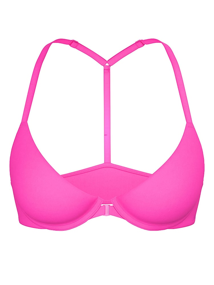 Victoria's Secret PINK Pink Gossip Lightly Lined Front Close Bra - Image 1 of 1