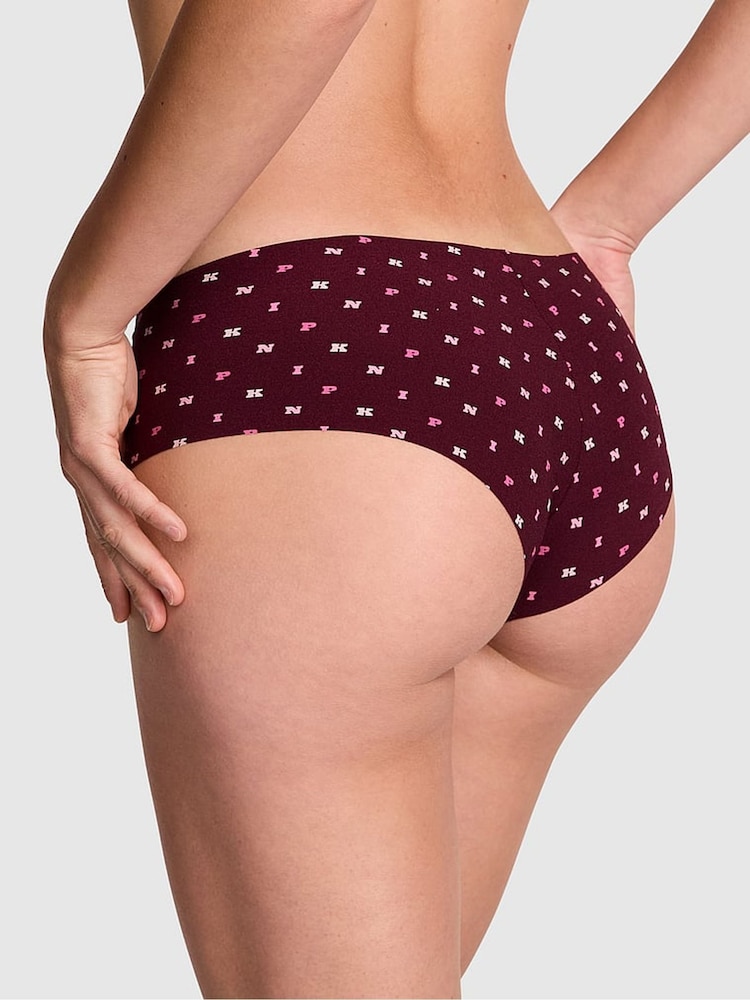 Victoria's Secret PINK Purple Rose Cheeky No Show Cheeky Knickers - Image 2 of 3