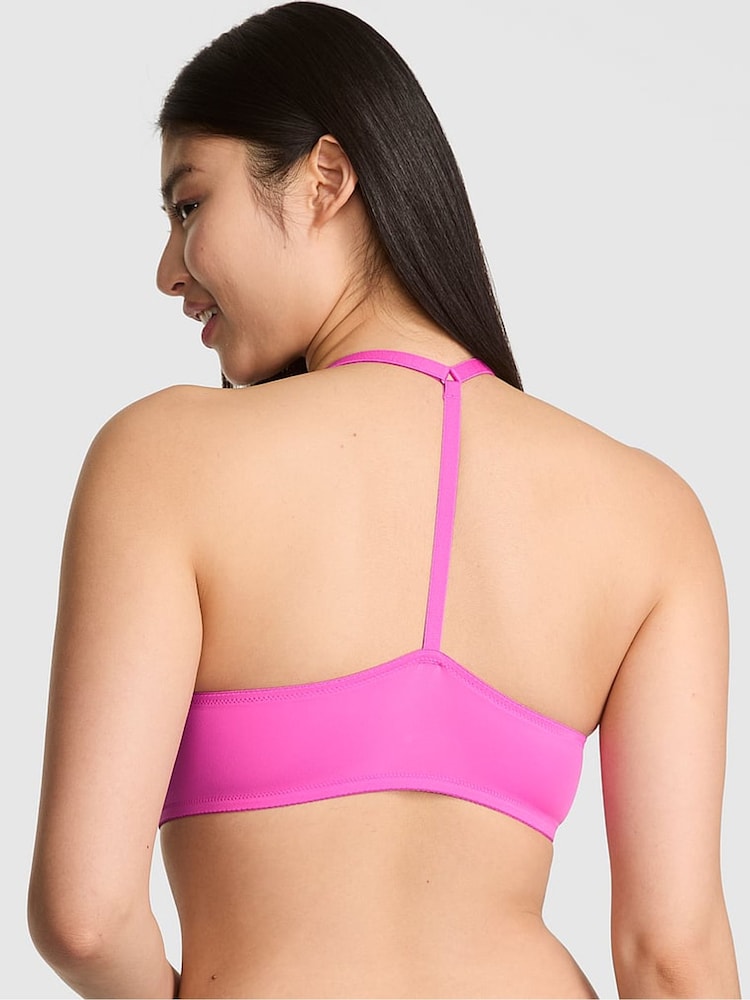 Victoria's Secret PINK Pink Gossip Push Up Front Close Bra - Image 2 of 3