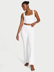 Victoria's Secret White Flare Incredible Coverage™ Leggings - Image 1 of 2