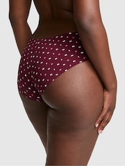 Victoria's Secret PINK Purple Rose Hipster No Show Cheeky Knickers - Image 2 of 3