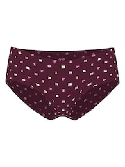 Victoria's Secret PINK Purple Rose Hipster No Show Cheeky Knickers - Image 3 of 3