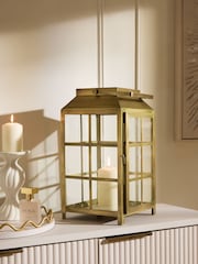 Farol de metal y cristal - Imagen 1 de 4