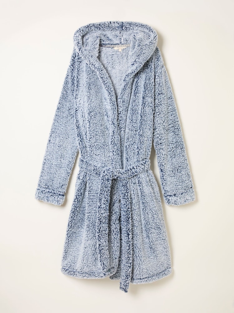 FatFace Navy Snuggle Sofa Robe - Image 6 of 6 FatFace Navy Snuggle Sofa Robe - Image 6 of 6