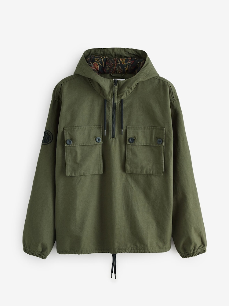 Pretty Green Green Hatton Smock Jacket - Image 1 of 1