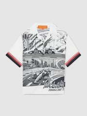 Reiss Black/White Suzuka McLaren F1 Team Suzuka GP Shirt - Image 2 of 8