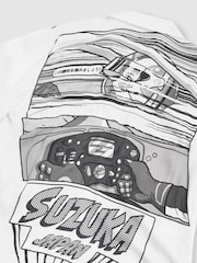 Reiss Black/White Suzuka McLaren F1 Team Suzuka GP Shirt - Image 6 of 8