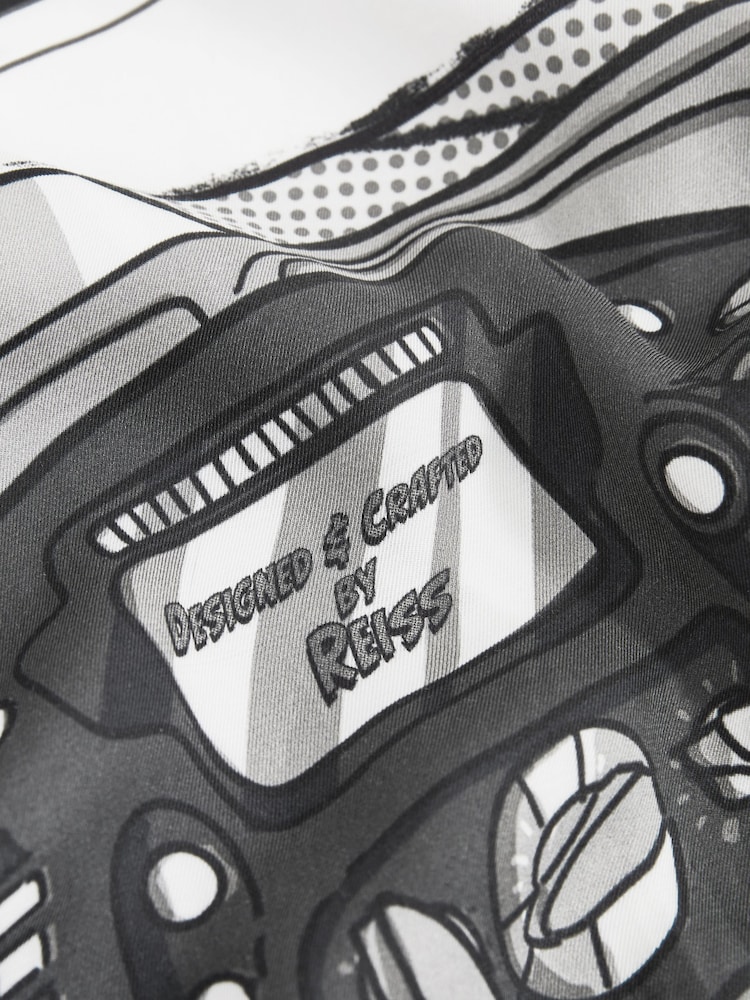 Reiss Black/White Suzuka McLaren F1 Team Suzuka GP Shirt - Image 8 of 8