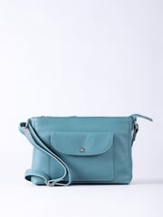 Lakeland Leather Blue Tarnly Cross-Body Bag - Image 2 of 5