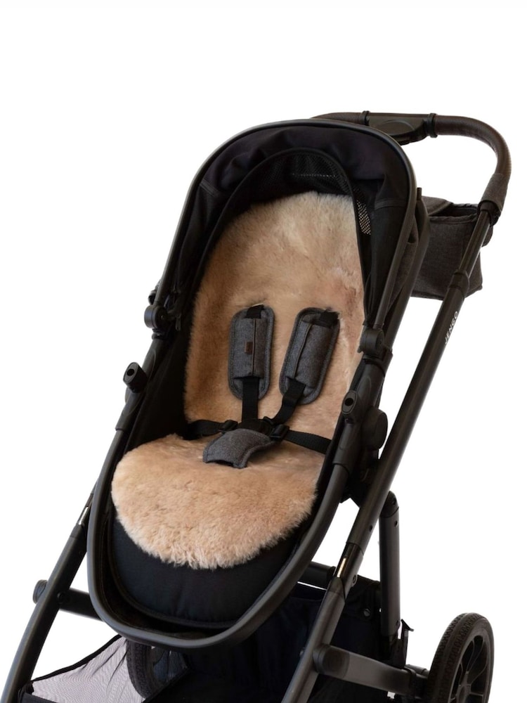 Naturally Sheepskins Blush Pink Lined Stroller Hand - Image 1 of 4