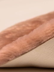 Naturally Sheepskins Blush Pink Lined Stroller Hand - Image 3 of 4