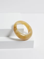Jon Richard Yellow Dome Resin Bangle - Image 2 of 4