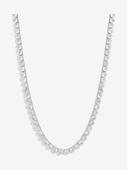 Jon Richard Gold Tone Cubic Zirconia Adjustable Tennis Necklace - Image 1 of 1