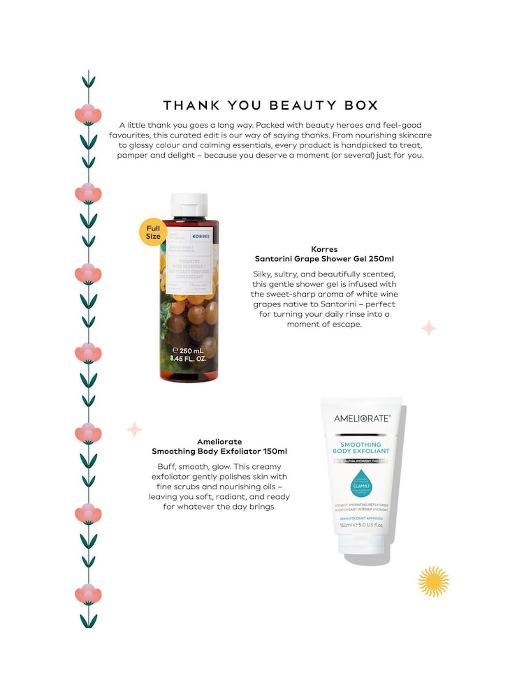 Thank You Beauty Box Worth Over £60 - Image 2 of 3