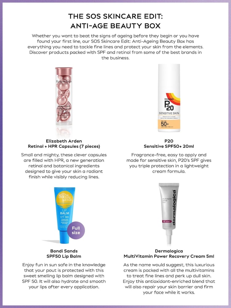 The SOS Skincare Edit: AntiAgeing Beauty Box (Worth Over £106) - Image 2 of 3