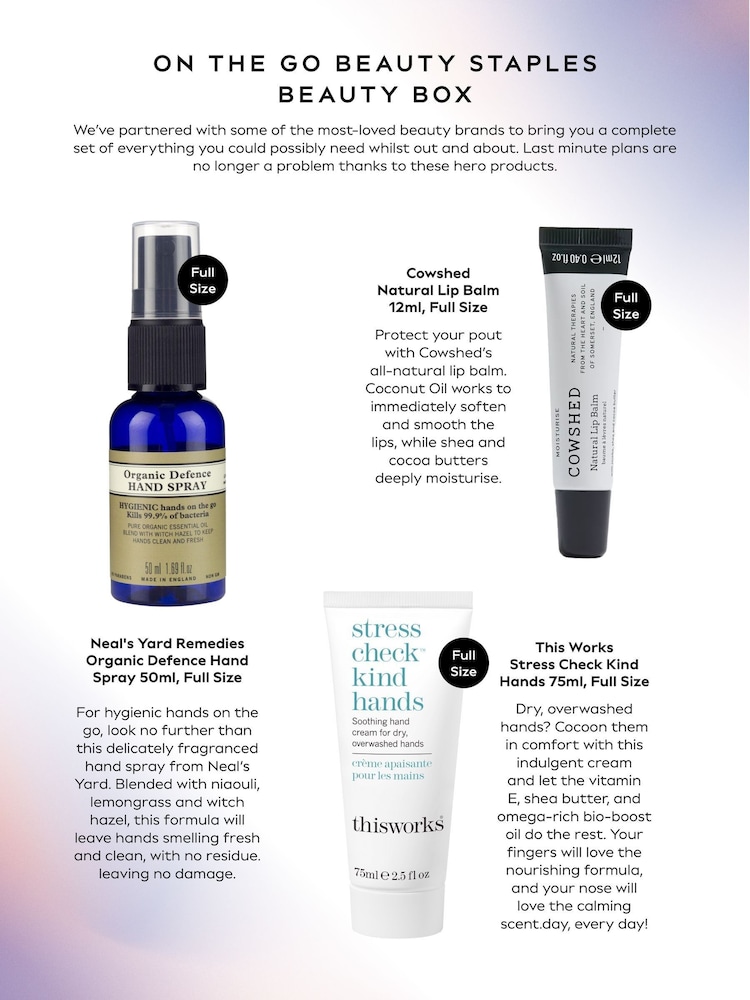 On The Go Beauty Box (Worth Over £44) - Image 3 of 3