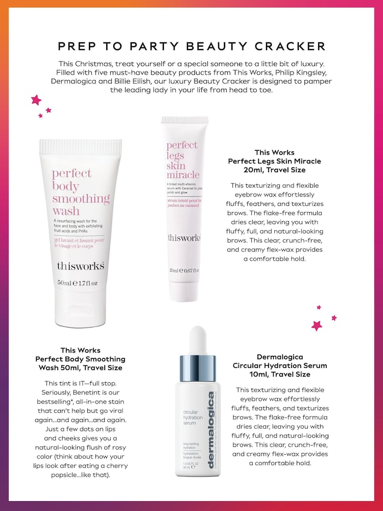 Prep to Party Beauty Cracker (Worth £64) - Image 2 of 3 Prep to Party Beauty Cracker (Worth £64) - Image 2 of 3