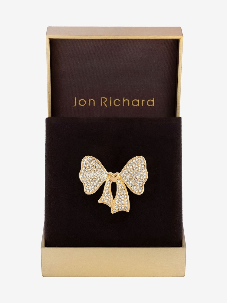 Jon Richard Bow Gift Boxed Brooch - Image 1 of 3