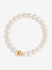 Jon Richard White Magnetic Pearl Bracelet - Image 1 of 3