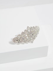 Jon Richard Silver Crystal Diamante Barette - Image 3 of 3