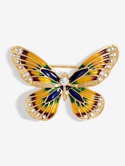 Jon Richard Gold Multicoloured Butterfly Brooch Gift Boxes - Image 2 of 3