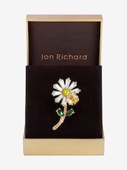 Jon Richard Gold Tone Daisy Gift Boxed Brooch - Image 1 of 4