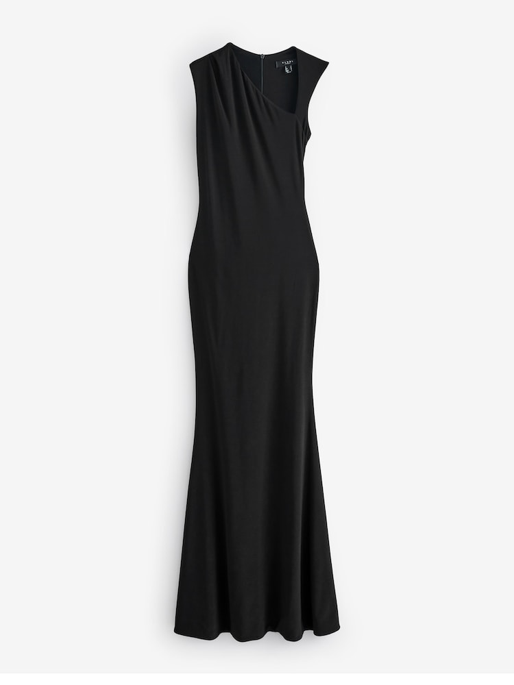 Club L London – Tegan – asymmetrisches Maxikleid mit Zierausschnitt - Bild 5 von 5 Club L London – Tegan – asymmetrisches Maxikleid mit Zierausschnitt - Bild 5 von 5