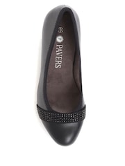 Schwarz - Pavers Pumps mit Blockabsatz - Bild 3 von 5